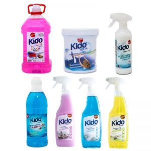 selección productos de limpieza KIDO CASA para tu hogar
